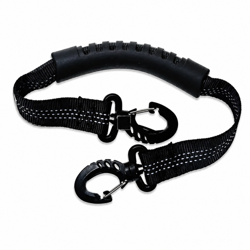 Alpine Boot Carrier in black on a clean white background